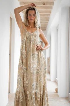 Robe Madia Baroque Khaki