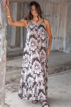 Robe Madia Baroque Noir