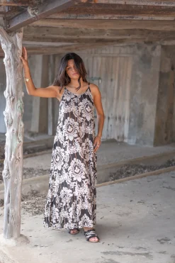 Robe Madia Baroque Noir