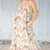 Robe Madia Baroque Taupe