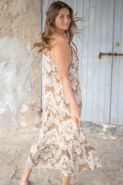 Robe Madia Baroque Taupe