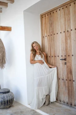 Robe Madia Boho Ecru
