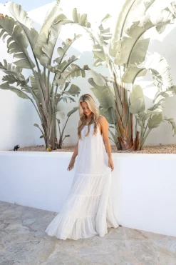 Robe Madia Boho Ecru