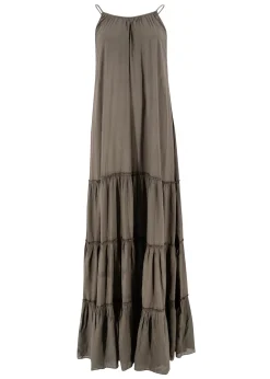 Robe Madia Boho Taupe foncé
