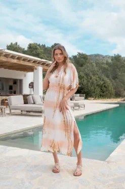 Robe Milica Peach