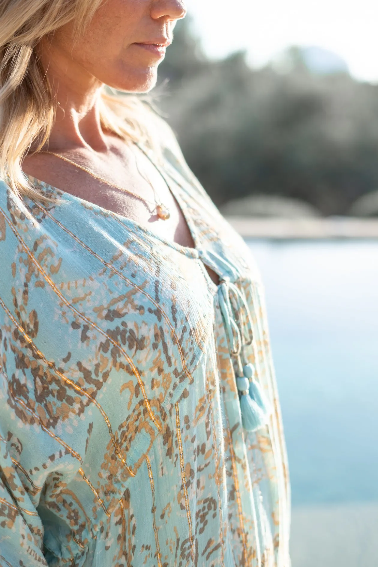 Robe Mio Paisley Mint