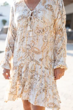 Robe Mio Paisley Sand