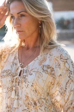 Robe Mio Paisley Sand