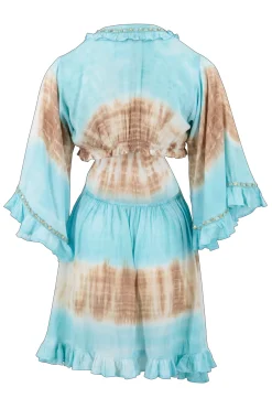 Robe Papillon Aqua