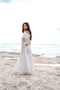 Robe Peralta Cuenca Blanc