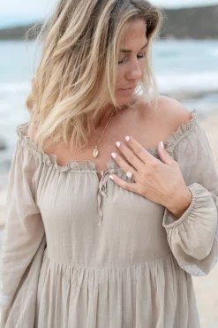 Robe Peralta Cuenca Taupe clair