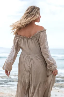 Robe Peralta Cuenca Taupe clair