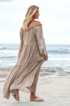 Robe Peralta Cuenca Taupe clair