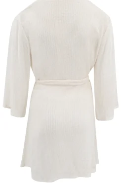 Robe portefeuille Deya White