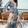 Robe portefeuille Romina Beige