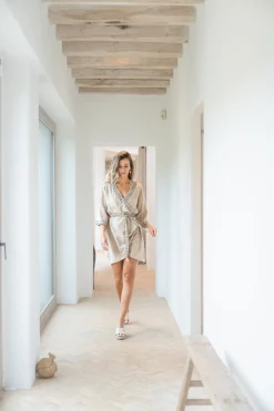 Robe portefeuille Soof Scorva Sand