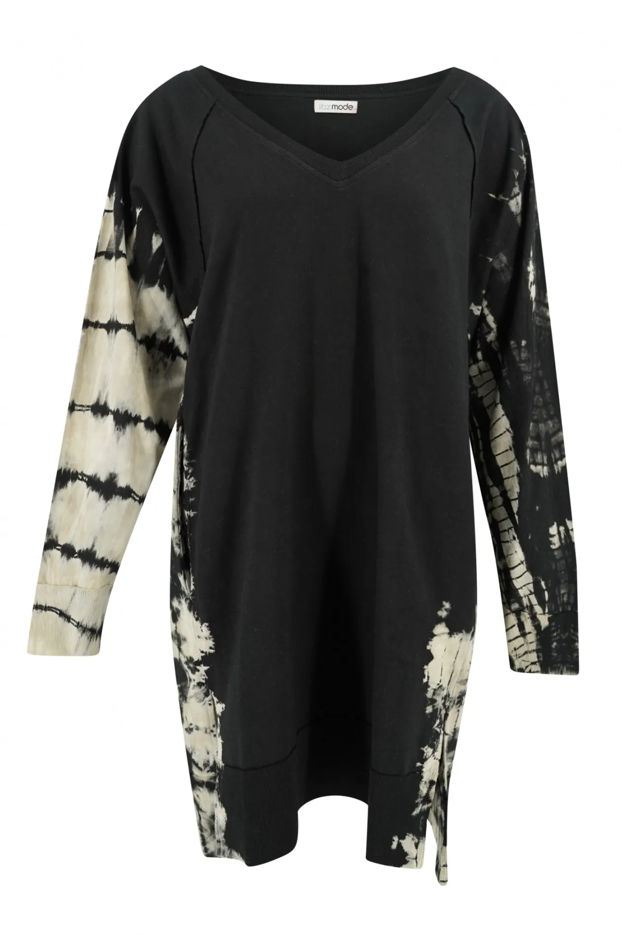 Robe pull Chavela Black Tie Dye