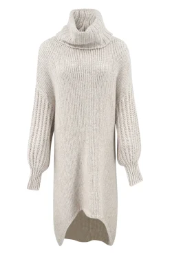 Robe pull longue Bodine Beige