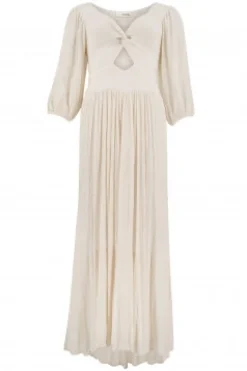 Robe Santi Paisley Ivoire