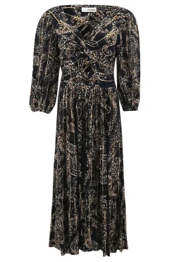 Robe Santi Paisley Noir