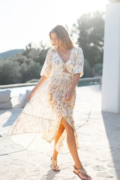 Robe Santi Paisley Sand