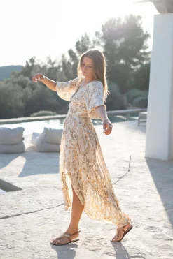 Robe Santi Paisley Sand