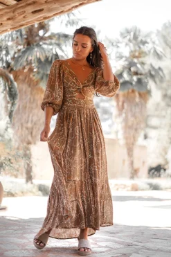 Robe Santi Paisley Taupe