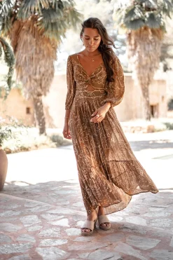 Robe Santi Paisley Taupe