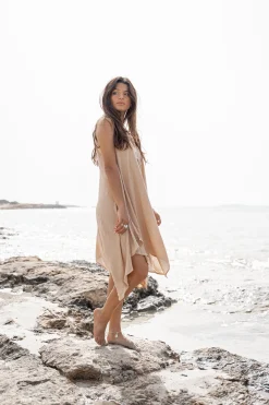 Robe Saran Dreamcatcher Marron