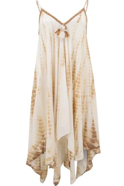 Robe Saran Dreamcatcher Natural Tye Dye