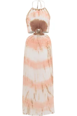 Robe Saran Peach