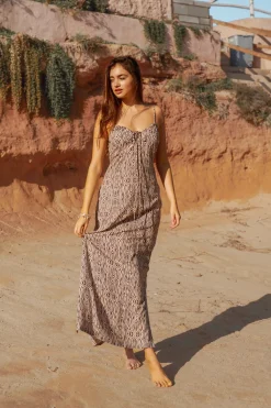 Robe spaghetti - Longue