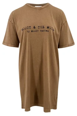 Robe T-shirt Nova Marron