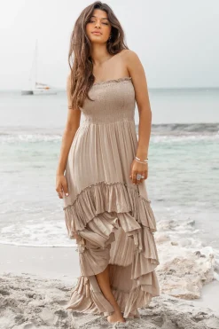 Robe tzigane Taupe