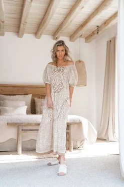 Robe Vina Blanc cassé