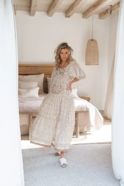 Robe Vina Blanc cassé