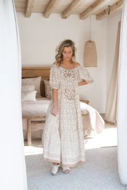 Robe Vina Blanc cassé