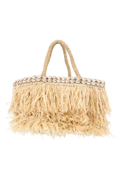 Sac à franges naturel
