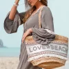 Sac de plage Love & Beach Silver