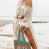 Sac de plage Seashell Ibiza Aqua