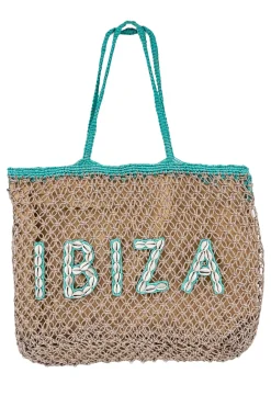 Sac de plage Seashell Ibiza Aqua