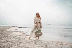 Sac de plage Seashell Ibiza Aqua