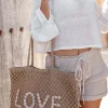 Sac de plage Seashell Off White Love