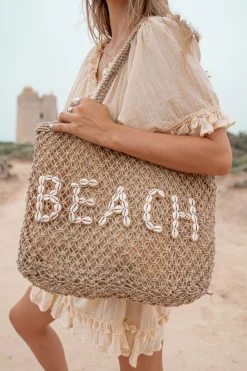 Sac de plage Seashell Off White Beach