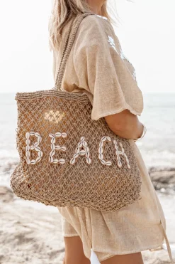 Sac de plage Seashell Off White Beach
