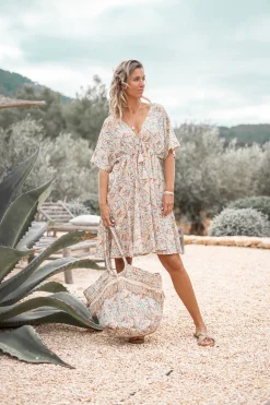 Sac Elvio Flower Sand
