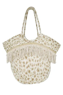 Sac Elvio Leopard Naturel