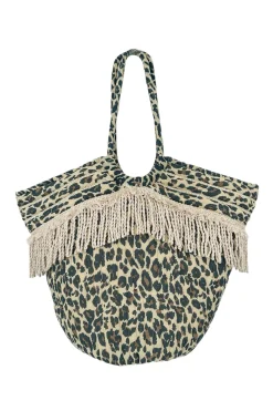 Sac Elvio Léopard Noir