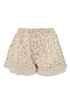 Short Ana Leopard Naturel