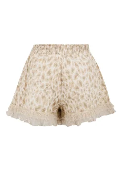 Short Ana Leopard Naturel